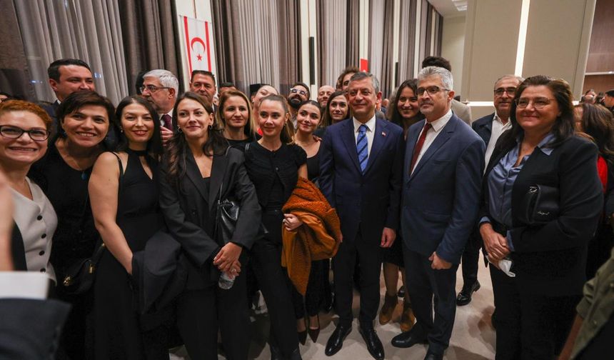 CHP Lideri Özel, KKTC’nin 42. Kuruluş Yıldönümü töreninde!