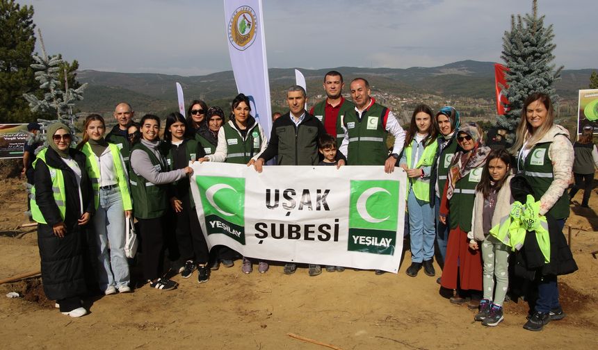 Uşak’ta doğaya nefes veren buluşma