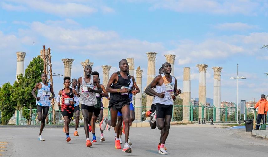 Uluslararası Mersin Maratonu’nda rekorlar kırıldı