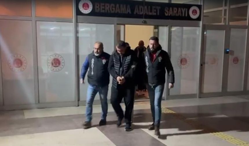 İzmir Bergama’da yasaklı madde operasyonu!