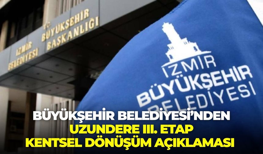 Büyükşehir’den Uzundere’de kentsel dönüşüm açıklaması: İnşaat yeniden başlıyor