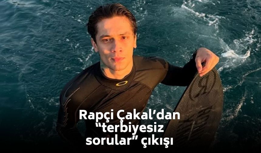 Rapçi Çakal’dan yayın itirafı: “Terbiyesiz sorular soruldu, bölüm yayınlanmadı”