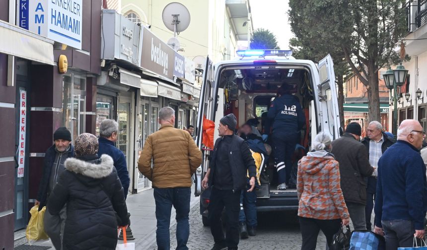 Eskişehir’de hamam faciası!   Düşen vatandaş hastaneye kaldırıldı