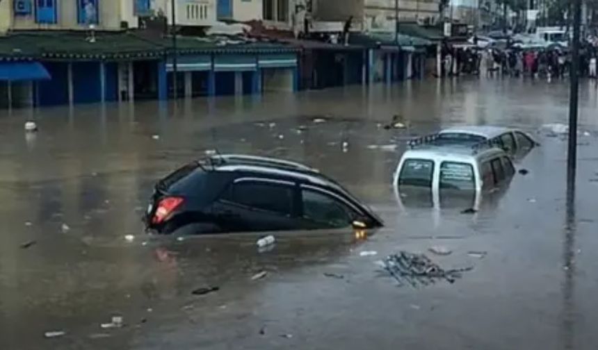 Fas sel felaketiyle sarsıldı! İlk belirlemelere göre şiddetli yağışlarda 37 kişi can verdi