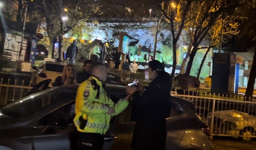 “Sarhoşun mektubu okunmaz” savunması! Trafik uygulamasında gergin anlar