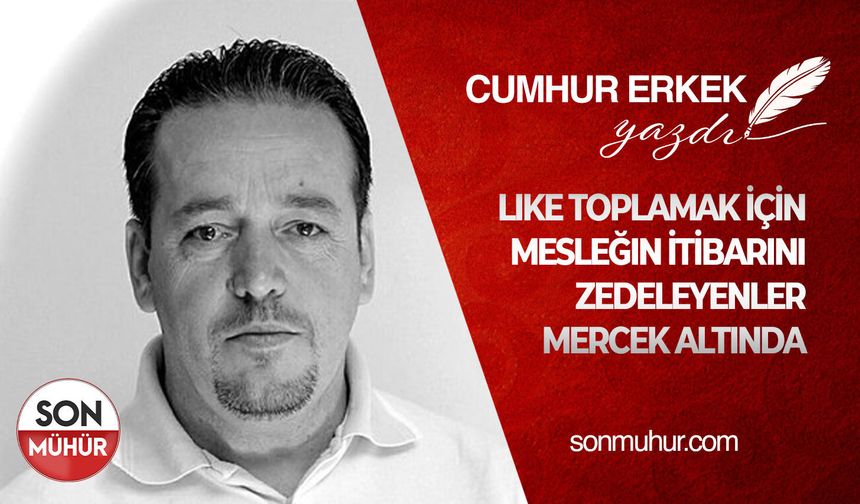 Like toplamak için Mesleğin İtibarını Zedeleyenler Mercek Altında