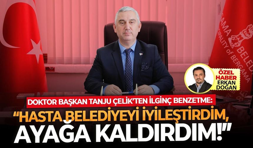 Başkan Çelik, “Belediyeyi ayağa kaldırırken bir karış tarla satmadım, bir lira kredi almadım”