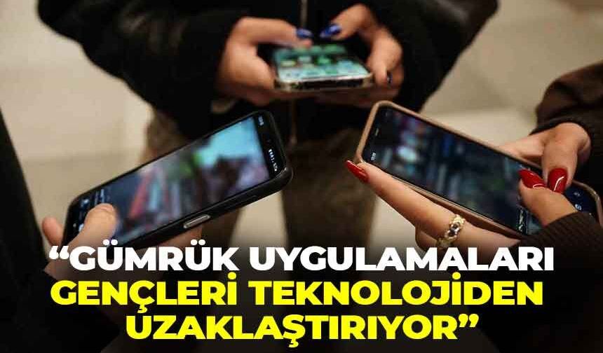 CHP’li Tanrıkulu, Bakan Bolat'a seslendi: "Gümrük uygulamaları gençleri teknolojiden koparıyor"