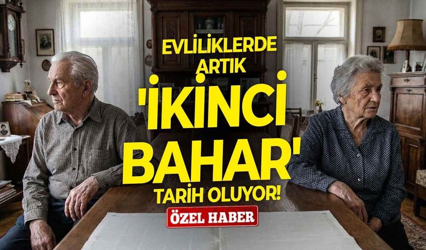 İzmir'de boşanmalarda çarpıcı detay! Her üç boşanmadan biri ikinci baharını yaşayan çiftlere ait