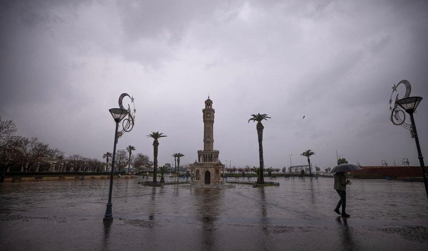 İzmir için sağanak yağış alarmı verildi! O saatlere dikkat