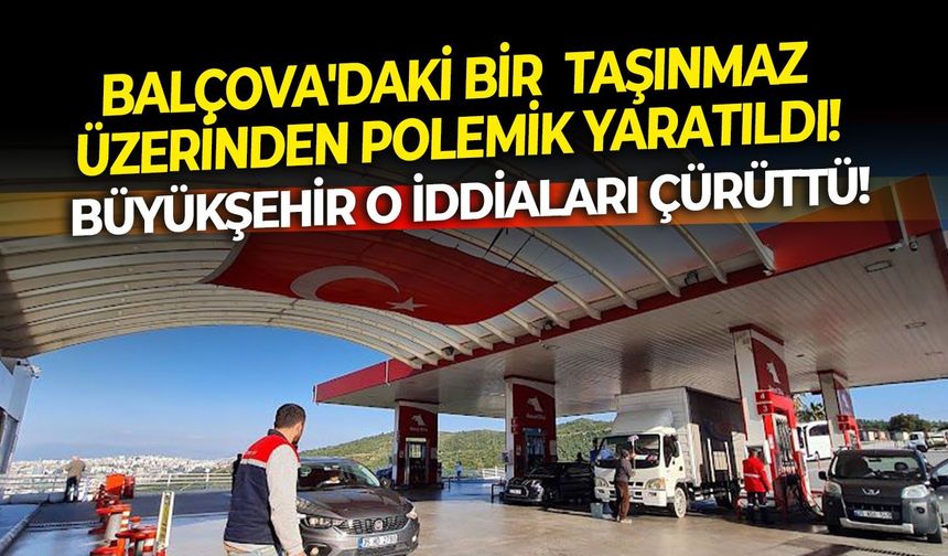 Balçova'daki bir  taşınmaz üzerinden polemik yaratıldı!  Büyükşehir o iddiaları çürüttü!