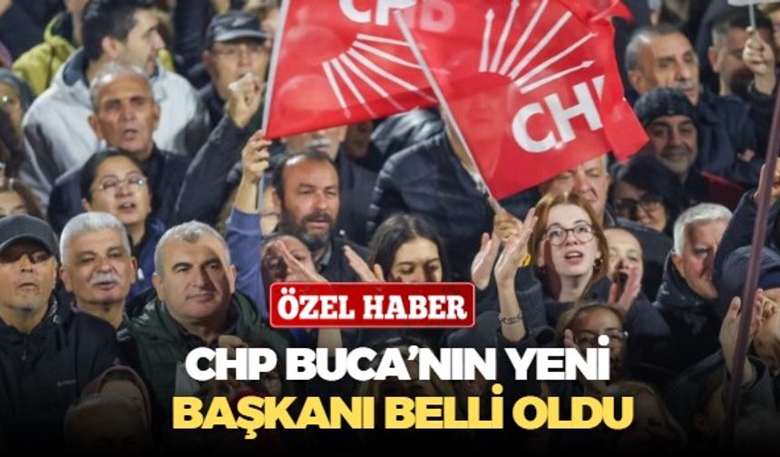 CHP'de Buca bilmecesi çözüldü... Mevcut ilçe yönetimiyle devam, yeni başkan Suat Bulut