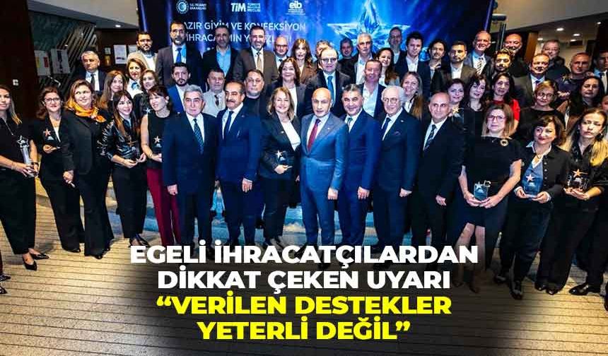 Egeli ihracatçılardan dikkat çeken uyarı: “Destekler veriliyor ancak yeterli değil”