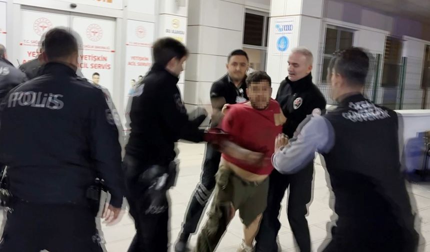 Gasp iddiasıyla yaralanan şahıslardan gazetecilere saldırı!