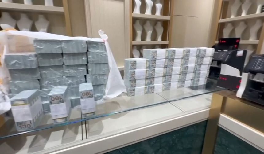 30 milyon doları 15 dakikada çalmışlar! Bakın nerede saklamışlar... 7 kişiye gözaltı!