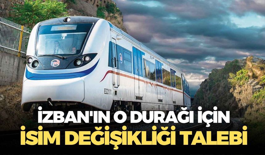 İZBAN'ın o durağı için isim değişikliği talebi: "Göksu olsun!"