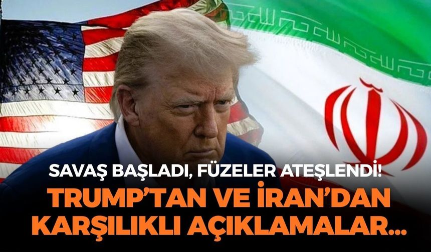 SON DAKİKA İran'a saldırı sonrası Trump'tan ilk açıklama! İran'dan da karşılık geldi!