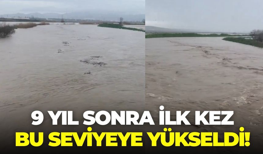 İzmir’e can suyu! Bakırçay 2017’den sonra ilk kez böyle coştu