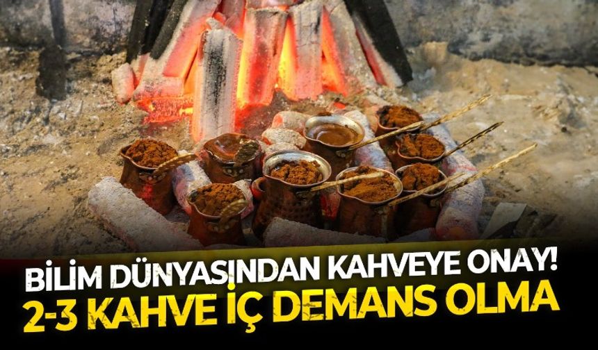Kahve tutkunlarına bilim dünyasından sevindiren haber! Günde 2-3 kahve içenler daha az demans oluyor
