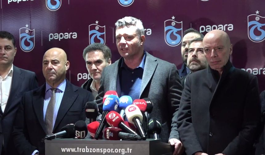 Sadettin Saran’dan Trabzonspor derbisi sonrası açıklama! "Bu gerginlik bitmeli!"