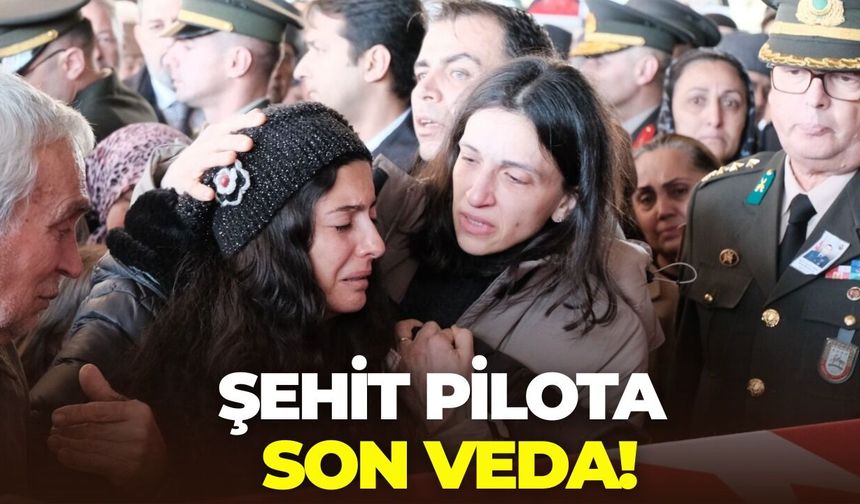 Şehit Pilota son veda!