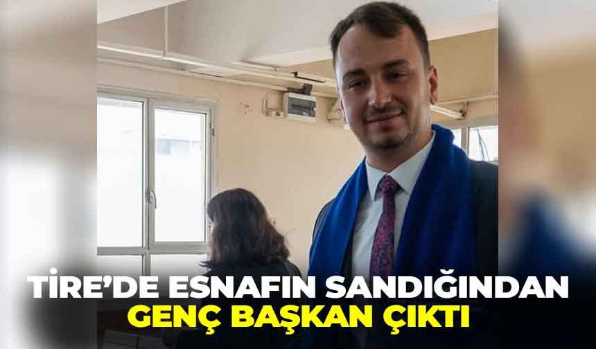 Tire’de sandıktan genç başkan çıktı: Ata'ya yakın aday rakibine fark attı!