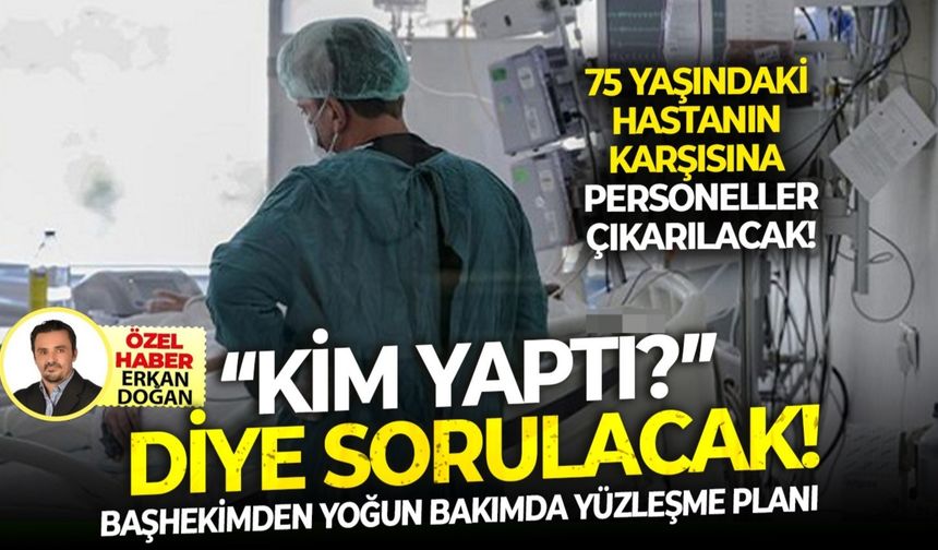 Manisa Şehir Hastanesi başhekiminden Amerikan filmlerini aratmayacak senaryo!