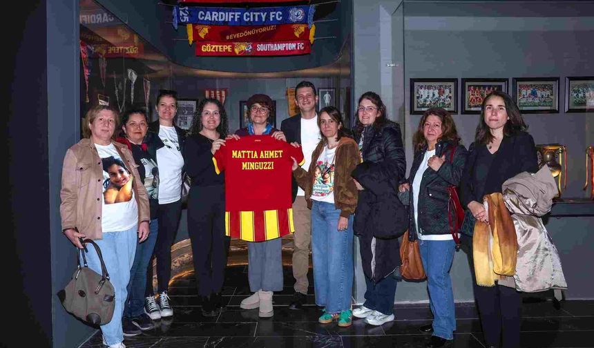Minguzzi ailesinden, Göztepe'ye anlamlı ziyaret!