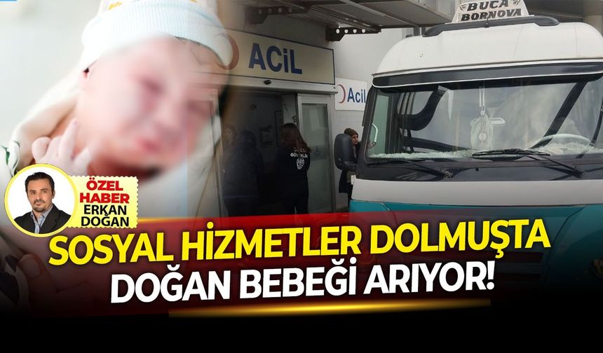 Sosyal Hizmetler her yerde dolmuşta doğum yapan anne ve bebeğini arıyor!