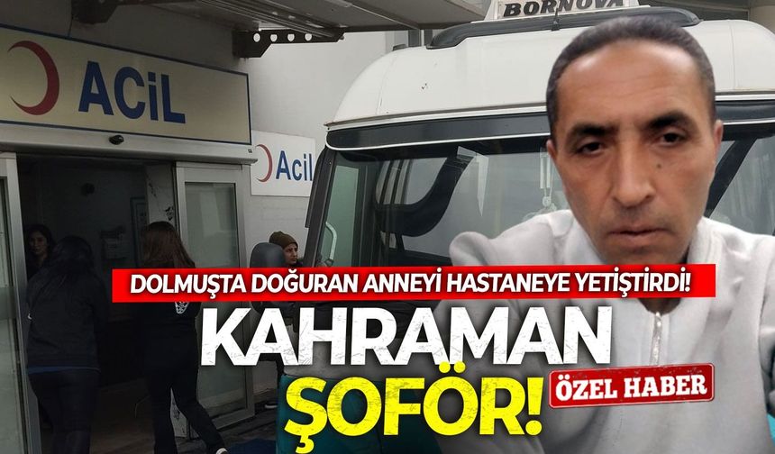 Kahraman minibüs şoförü ! Türkiye onu konuşuyor