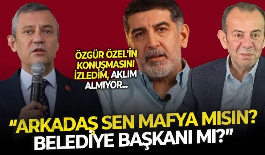 Gazeteci Levent Gültekin'den Tanju Özcan ve Özgür Özel'e eleştiri yağmuru: Bu haraç toplamaktır arkadaş!