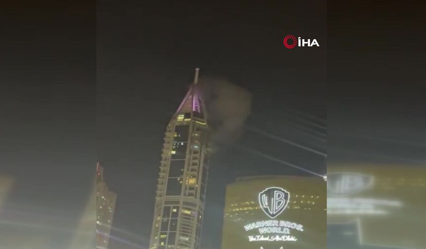 Dubai’de gökdelende patlama!