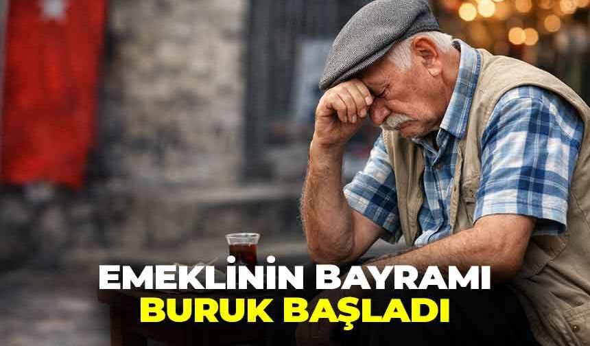 Bayram ikramiyesi yerinde saydı, emeklinin bayramı buruk başladı!