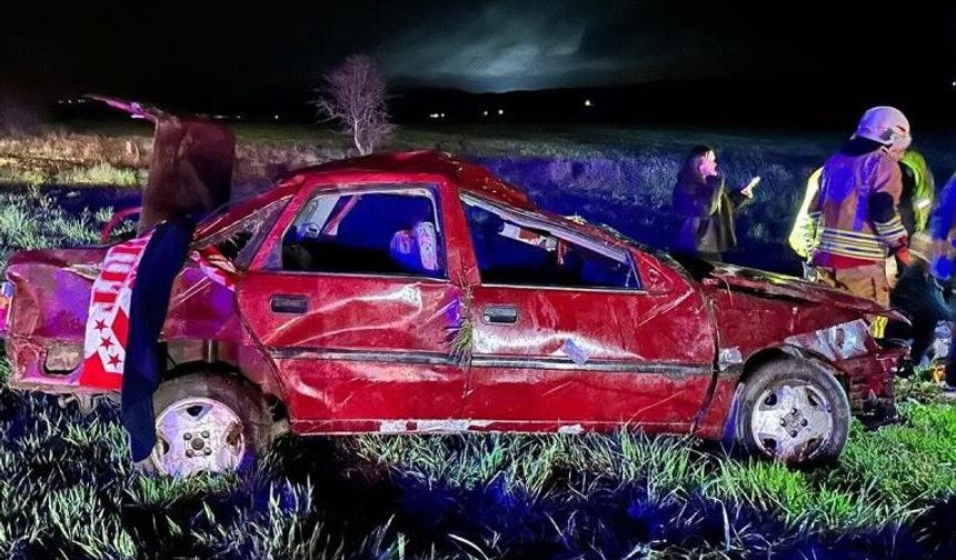 Manisa Kula’da feci kaza: Otomobil tarlaya uçtu, sürücü hayatını kaybetti