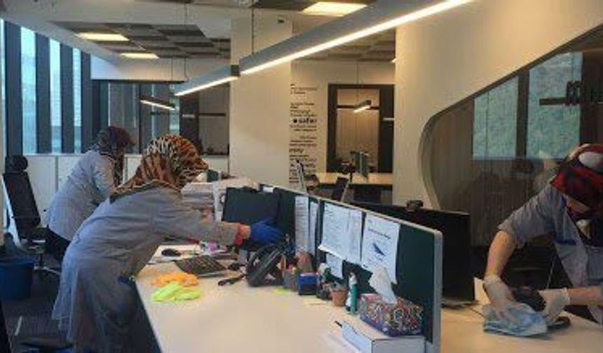 Temizlenmeyen ofisler "solunum sağlığını" tehdit ediyor!