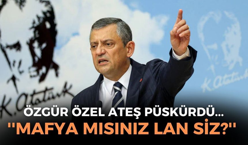 SON DAKİKA Mustafa Bozbey'in gözaltına alınmasının ardından Özgür Özel: ''Mafya mısınız lan siz?''