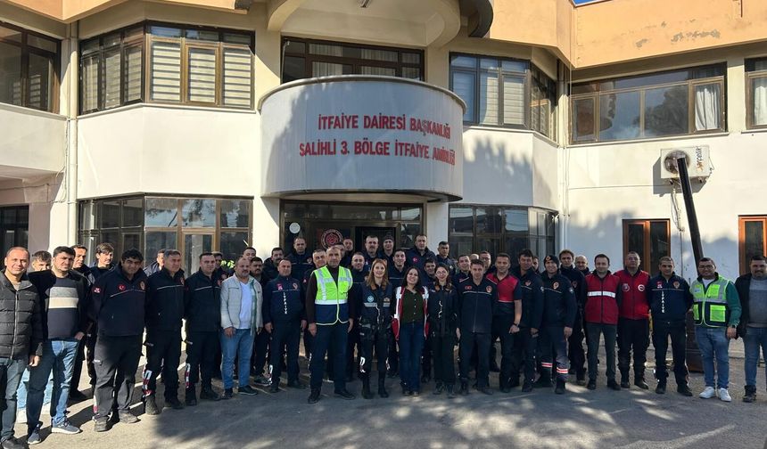 Manisa Büyükşehir’den personele 'yüksekte çalışma' eğitimi