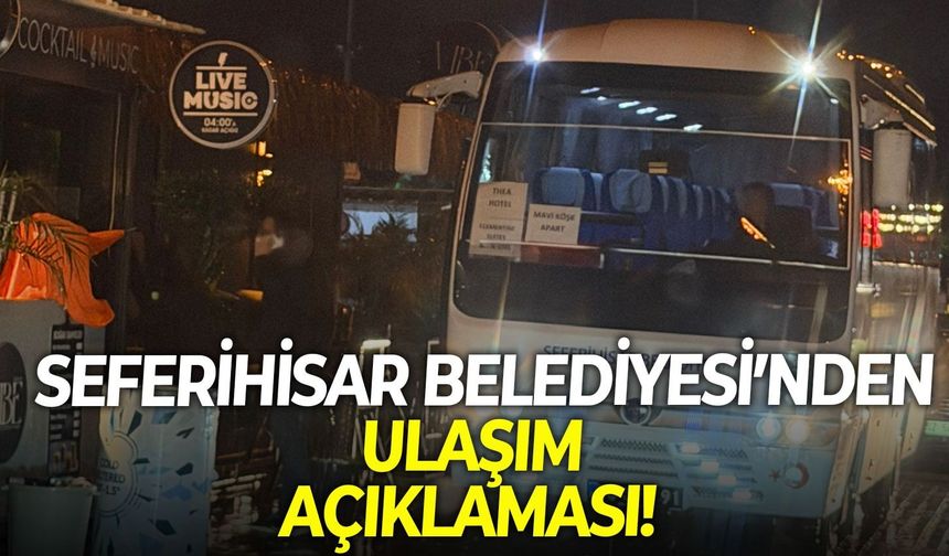 Seferihisar Belediyesi’nden o görüntülere Yanıt: "Birkaç saniyelik duraklama çarpıtıldı!"