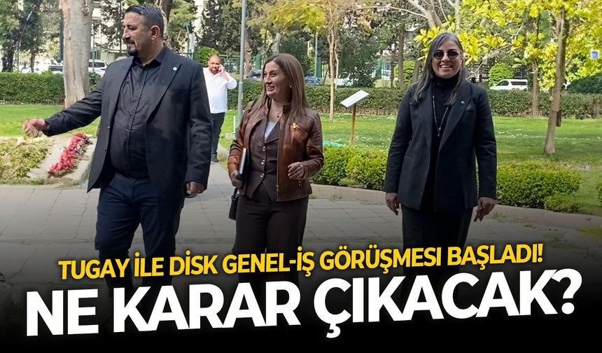 Büyükşehir işçilerinin beklediği görüşme başladı! Tugay ile DİSK Genel-İş masada!  Ne karar çıkacak?