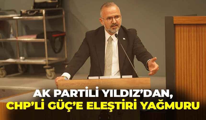 AK Partili Yıldız, CHP’li Güç’e seslendi: “Kentin çukura ve çöpe dönen sorunlarıyla biraz olsun ilgilenin”