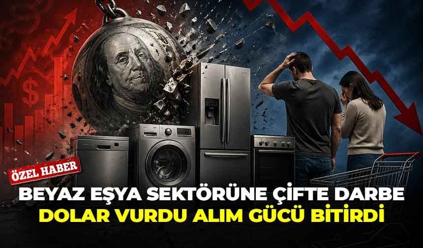 Beyaz eşya sektörüne çifte darbe: Dolar vurdu, alım gücü bitirdi!