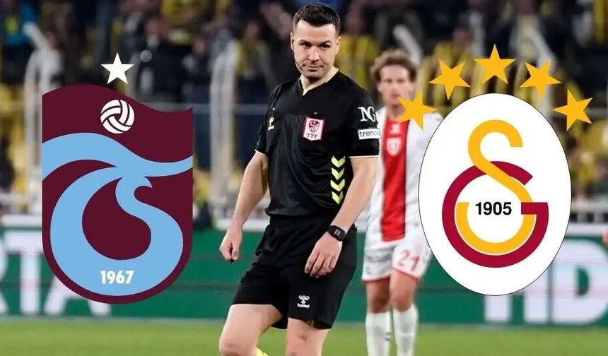 Trabzonspor-Galatasaray maçı ne zaman, saat kaçta, hangi kanalda? Hakemi belli oldu