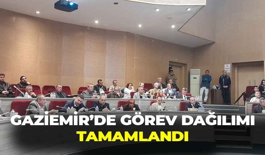 Gaziemir Meclisi’nde görev dağılımı tamamlandı!