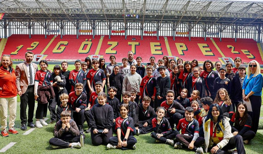 Göztepe 7'den 70'e... Stadyumun kapıları bugün öğrenciler için açıldı