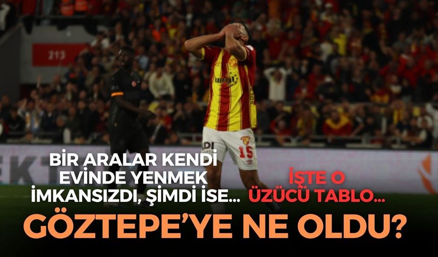 Bir aralar kendi evinde yenmek imkansızdı... Göztepe 2 aydır taraftarı önünde kazanamıyor! İstatistikler yerle bir...