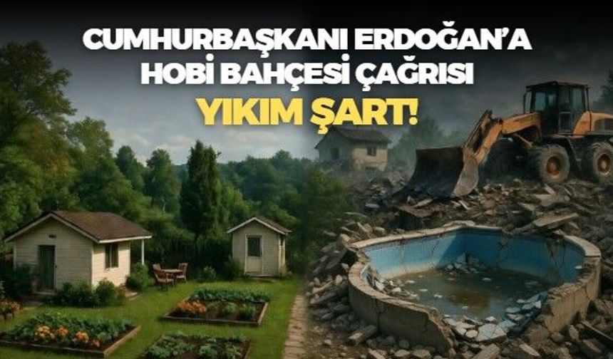 Tarım arazilerini betona boğan hobi bahçeleri ne olacak? Gazeteci Güven İslamoğlu'ndan 'Yıkılsın' çağrısı