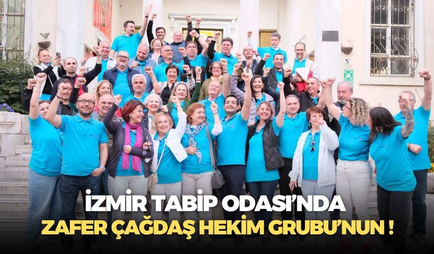 İzmir Tabip Odası’nda Zafer Çağdaş Hekim Grubu’nun!