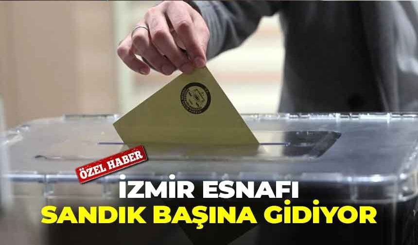 İzmir esnafı sandık başına gidiyor: Ata'ya tam destek!