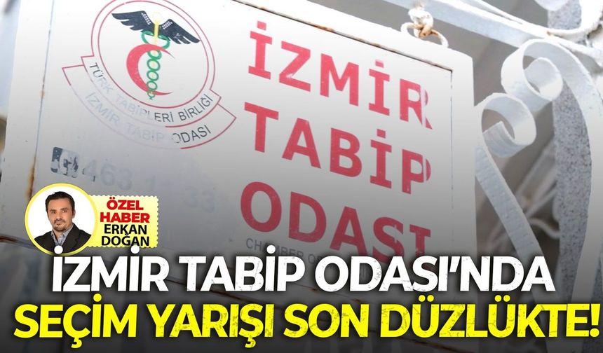İzmir Tabip Odası'nda seçim yarışı son düzlükte!