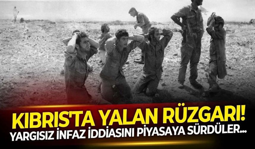 Sosyal medyada yalan rüzgarı! Kıbrıs Barış Harekatı'nda esir Rumlara yargısız infaz iddiasına tepki var